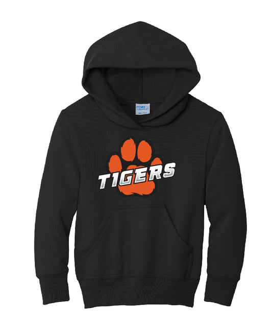 Hoodie Sweatshirt Black (adult and youth)